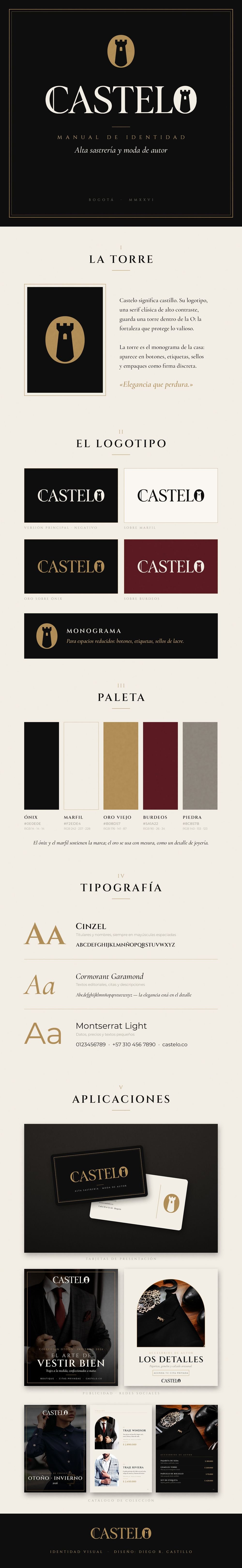 Brand book de Castelo