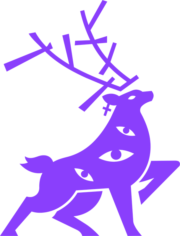 Eldritch · Violeta sobre negro