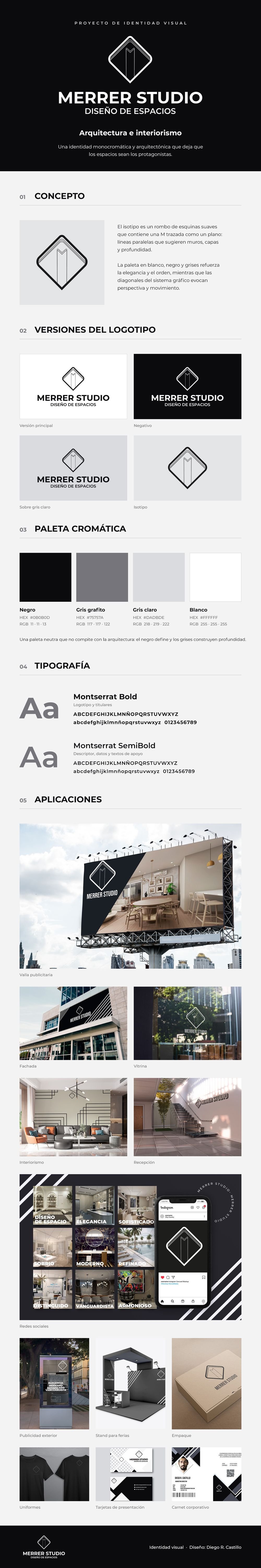 Brand book de Merrer Studio