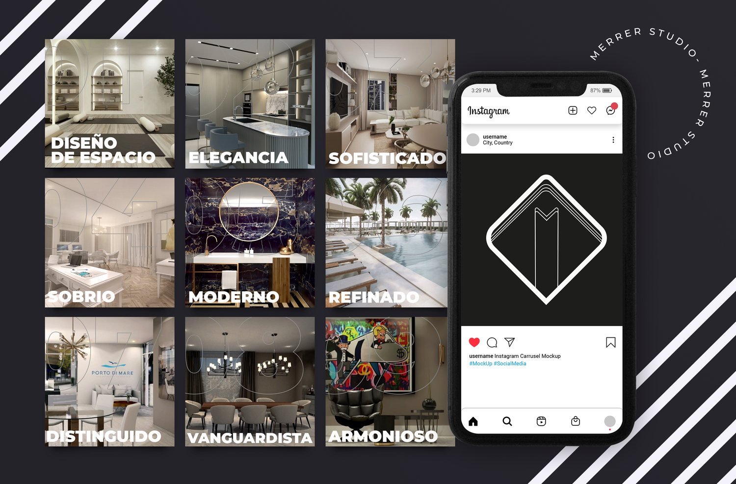 Merrer Studio · Redes sociales